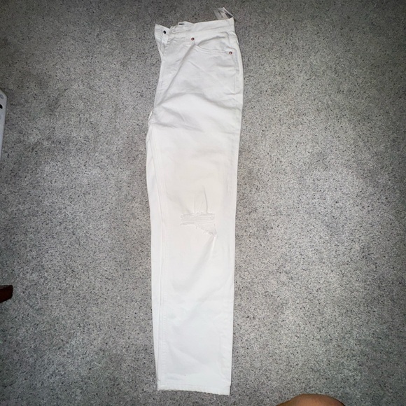 Juicy Couture White Straight Leg Jeans - Picture 1 of 5